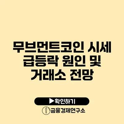 무브먼트코인 시세 급등락 원인 및 거래소 전망